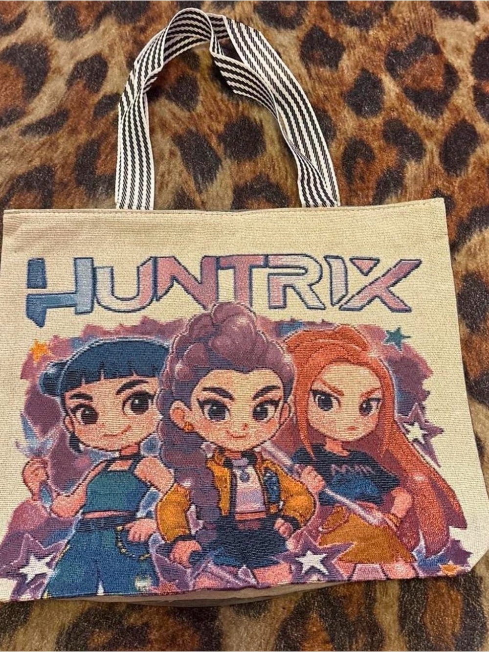 Kpop demon hunter tote bag